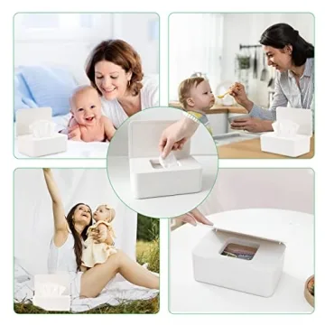 Modern Baby Wipes Dispenser – Elegant Flushable Wipe Holder