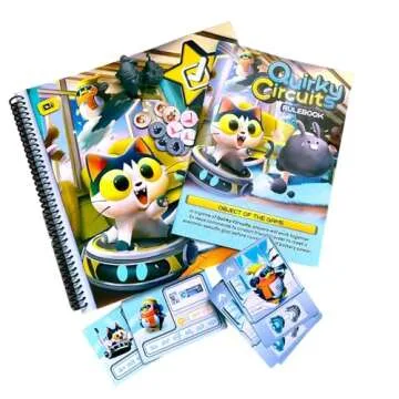 Plaid Hat Games Quirky Circuits: Penny and Gizmo's Snow Day – Cooperative Robot Programming Game for 2-4 Players, Ages 8+