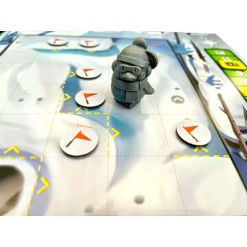 Plaid Hat Games Quirky Circuits: Penny and Gizmo's Snow Day – Cooperative Robot Programming Game for 2-4 Players, Ages 8+