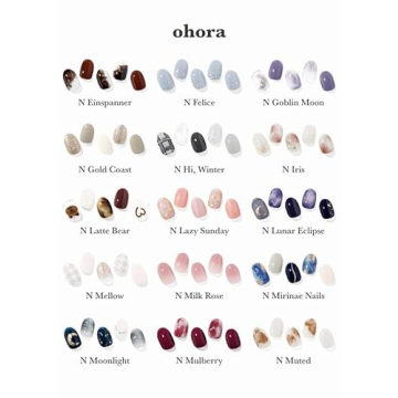 Ohora Semi Cured Gel Nail Strips - Salon Quality
