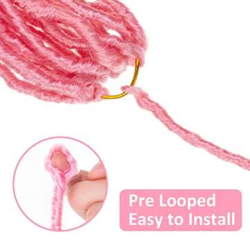 Leeven 30 Inch Soft Locs Crochet Hair for Trendy Styles