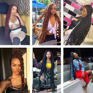 Leeven 30 Inch Soft Locs Crochet Hair for Trendy Styles