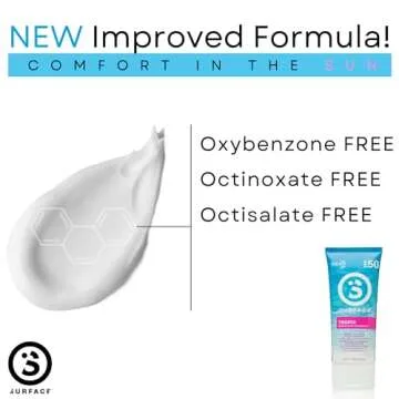 Surface TROPIX Sheer Touch Sunscreen Lotion-Oxybenzone, Octinoxate & Octisalate FREE - Hawaii 104 Reef Act Compliant – Water Resistant UVA/UVB Protection - 6oz - SPF 50-2 Count