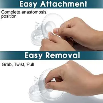 Begical Flange Inserts 13mm for Medela/Spectra/tsrete/momcozy/Elvie/navi/bellababy Breastpump 24mm Breast Shields. Reduce 24mm Nipple Tunnel Down to 13mm
