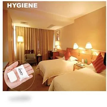 QUALIALL Compressed Washcloths Towels, Premium Disposable Wash Cloths for Travel Camping