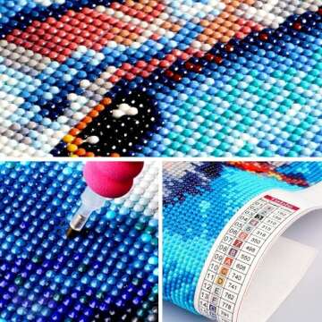 5D Diamond Art Painting Kit - Japan Cherry Blossoms