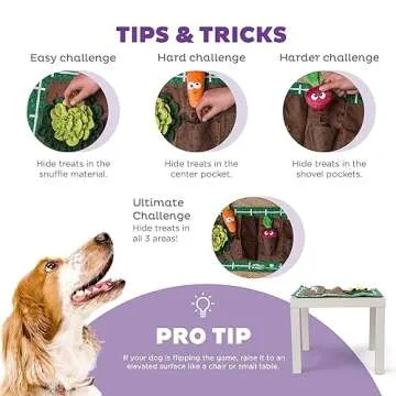 Outward Hound Garden Game Puzzle Mat for Dogs