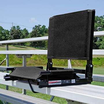 Stadiumchair The Gamechanger Chair Black