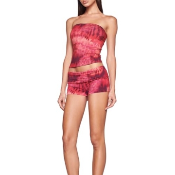 Mxiqqpltky Women's Summer 2024 Y2K 2 Piece Outfits