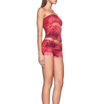 Mxiqqpltky Women's Summer 2024 Y2K 2 Piece Outfits