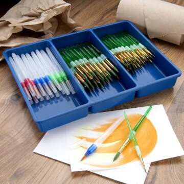 Royal Brush Big Kid's Choice Round Brush Set for Young Art Enthusiasts