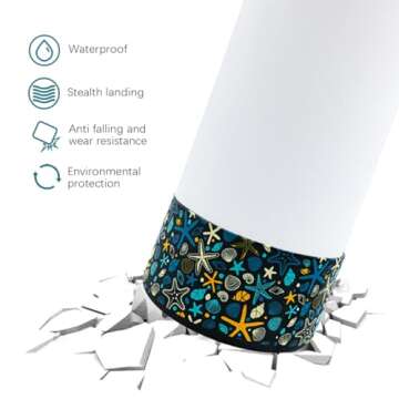 Durable Silicone Boot for Hydro Flask & Compatible Bottles