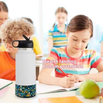 Durable Silicone Boot for Hydro Flask & Compatible Bottles