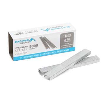 50,000 Staples - Durable Jam-Free Stainless Steel for Every Stapler