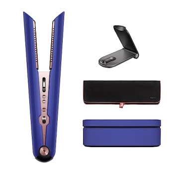 Dyson Corrale Hair Straightener Vinca Blue and Rose Gold