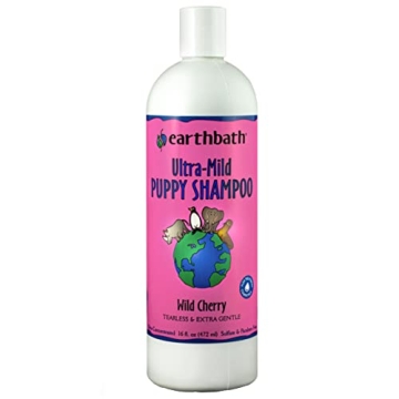 Gentle Earthbath Wild Cherry Puppy Shampoo for Sensitive Skin