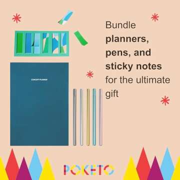 Poketo Large Brass Paper Clips, Set of 2