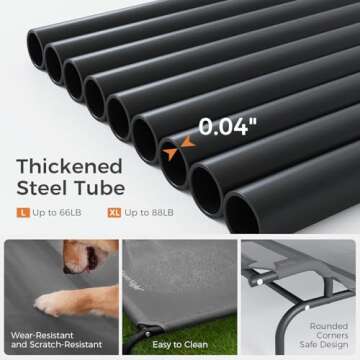 Sweetnight Elevated Dog Bed with Cool Comfort for Medium Dogs