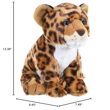 Wild Republic 12-Inch Jaguar Cub Plush Toy for All Ages