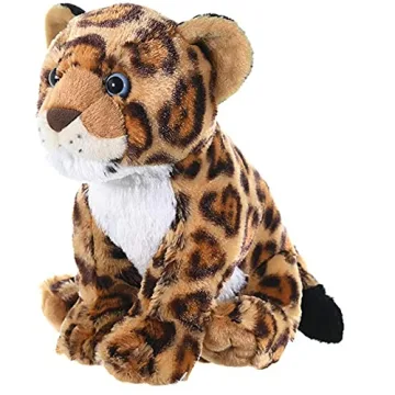 Wild Republic 12-Inch Jaguar Cub Plush Toy for All Ages