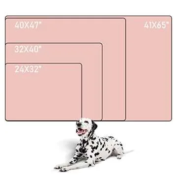 FurryBaby Dog Blanket Soft Washable Sherpa 32x40 Pink