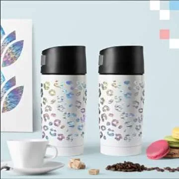 VViViD Mosaic+ Silver Holographic Vinyl - Durable Crafting Solution