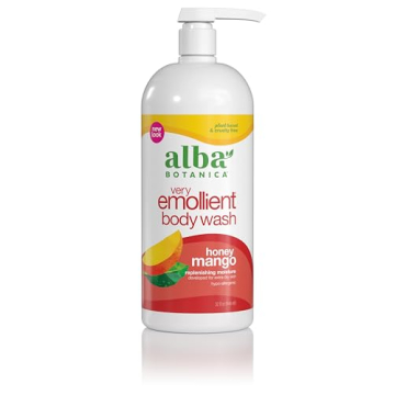 Alba Botanica Honey Mango Body Wash - Moisturizing & Gentle