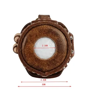 Tourbon Leather Golf Ball Pouch Stylish for All Golfers