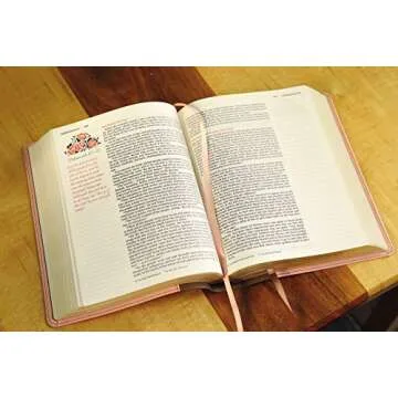 NIV, Journal the Word Bible for Women, Leathersoft, Brown/Pink, Red Letter, Comfort Print: 500+ Prompts to Encourage Journaling and Reflection