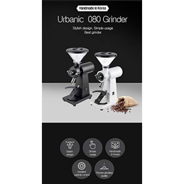 Urbanic 080 Coffee Grinder - Precise 100 Grind Settings