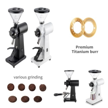 Urbanic 080 Coffee Grinder - Precise 100 Grind Settings