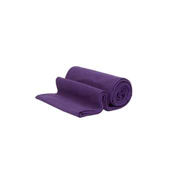 Manduka eQua Yoga Mat Towel, Absorbent, Quick Drying, Non-Slip for Yoga, Gym, Pilates, Outdoor Fitness, Magic, 72"