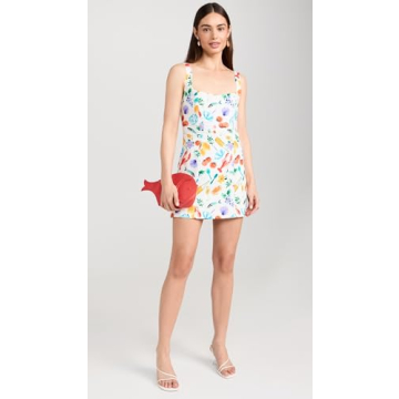 Show Me Your Mumu Steph Mini Dress Italian Picnic Linen