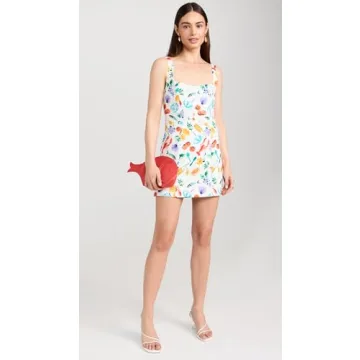 Show Me Your Mumu Steph Mini Dress Italian Picnic Linen