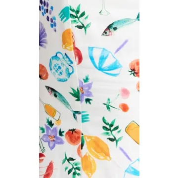 Show Me Your Mumu Steph Mini Dress Italian Picnic Linen