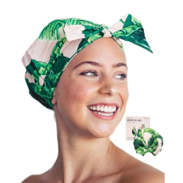 Kitsch Luxury Shower Cap for Stylish Hair Protection