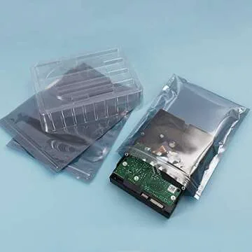 HRX 100pcs Premium Anti-Static Resealable Bags