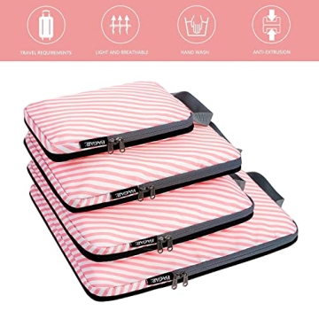 BAGAIL Compression Packing Cubes - Transform Your Travel