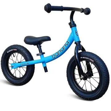 Banana Bike LT Balance Bike for 2-4 Years Old - Lightweight Toddler Bike with Adjustable Handlebar a...