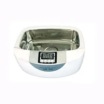 Ultrasonic Cleaner 2.5L Heated for Efficient Cleaning