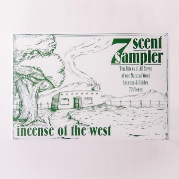 Incienso de Santa Fe 7 Scent Natural Wood Incense Sampler