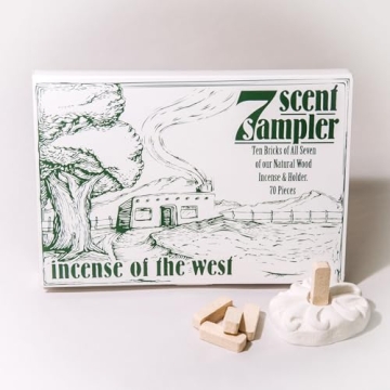 Incienso de Santa Fe 7 Scent Natural Wood Incense Sampler