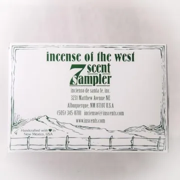 Incienso de Santa Fe 7 Scent Natural Wood Incense Sampler