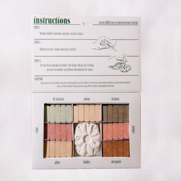 Incienso de Santa Fe 7 Scent Natural Wood Incense Sampler