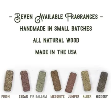 Incienso de Santa Fe 7 Scent Natural Wood Incense Sampler