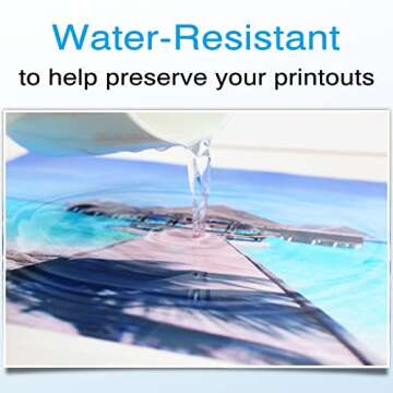 Koala Premium Photo Paper 8.5 x 11 In Luster Photo Printer Paper for Inkjet Printer Water-Resistant Soft Gloss 66lb 50 Sheets