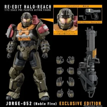 1000 Toys Halo Reach Jorge-052 Exclusive Action Figure
