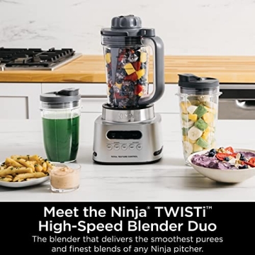 Ninja TWISTi 1600 WP Blender for Smoothies and More