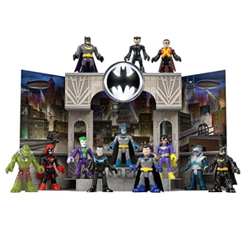 Fisher-Price Gotham City Pop-Up Playset for Ages 3-8