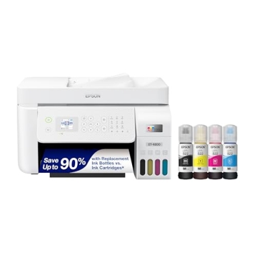 Epson EcoTank ET-4800 All-in-One Printer - Wireless